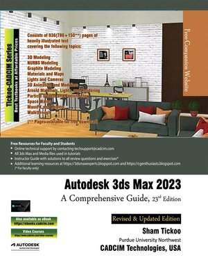 cover image of Autodesk 3ds Max 2023